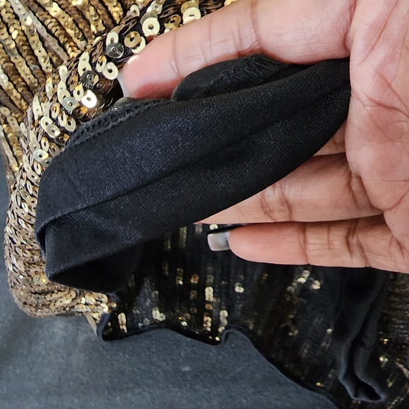 FashionNova gold sequin dress - Picture 10 of 14